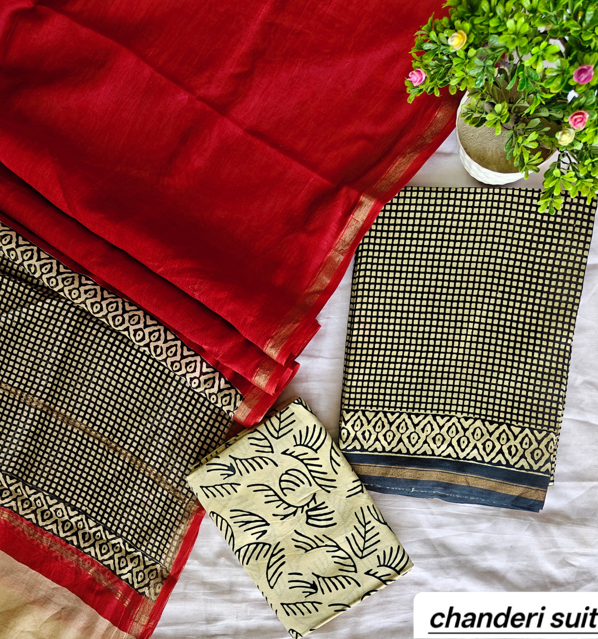 Chanderi Suit 8