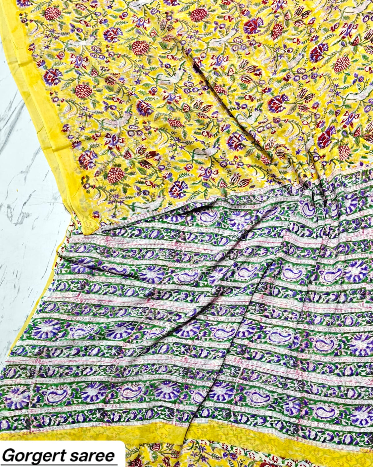 Georgette Saree 4