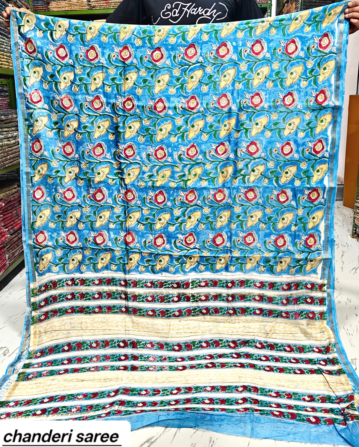 Chanderi Silk Saree 12