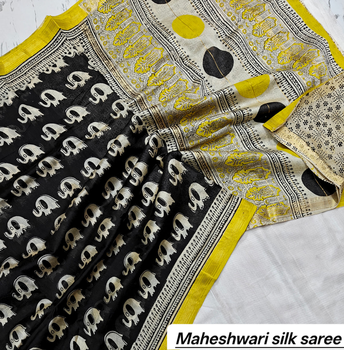 Maheshwari Silk Saree 28