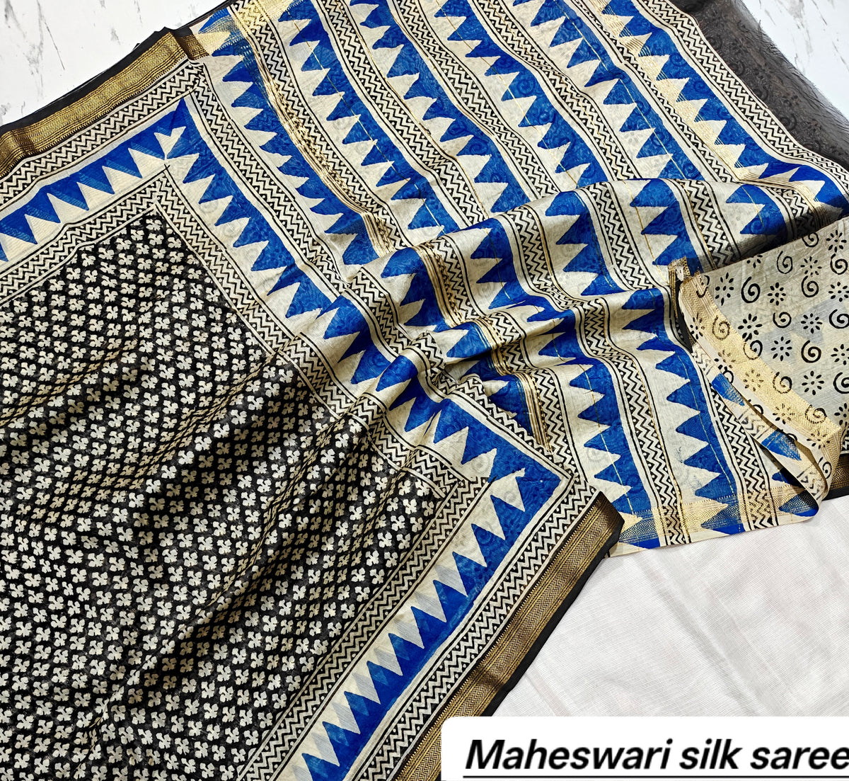 Maheshwari Silk Saree 24