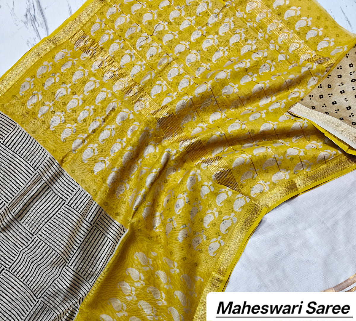 Maheshwari Silk Saree 20