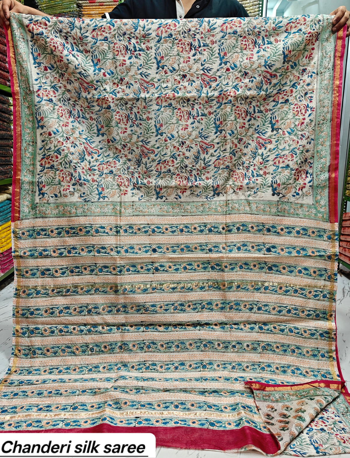 Chanderi Silk Saree 15