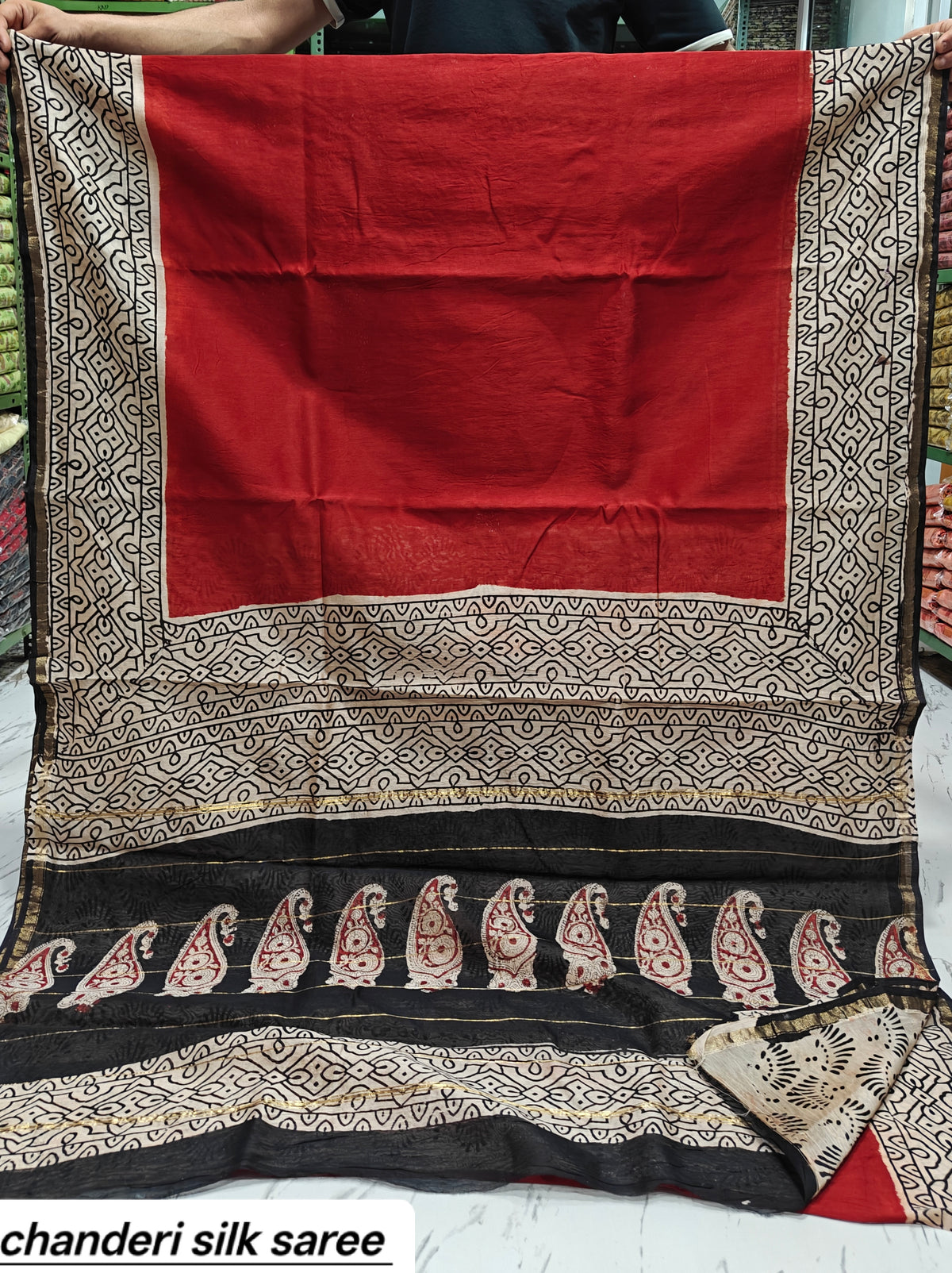 Chanderi Silk Saree 19