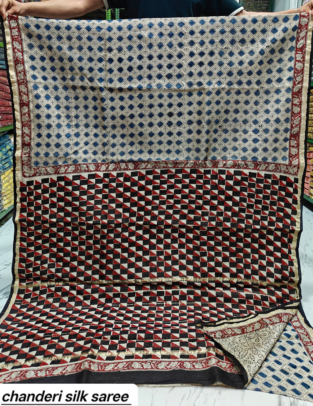 Chanderi Silk Saree 23