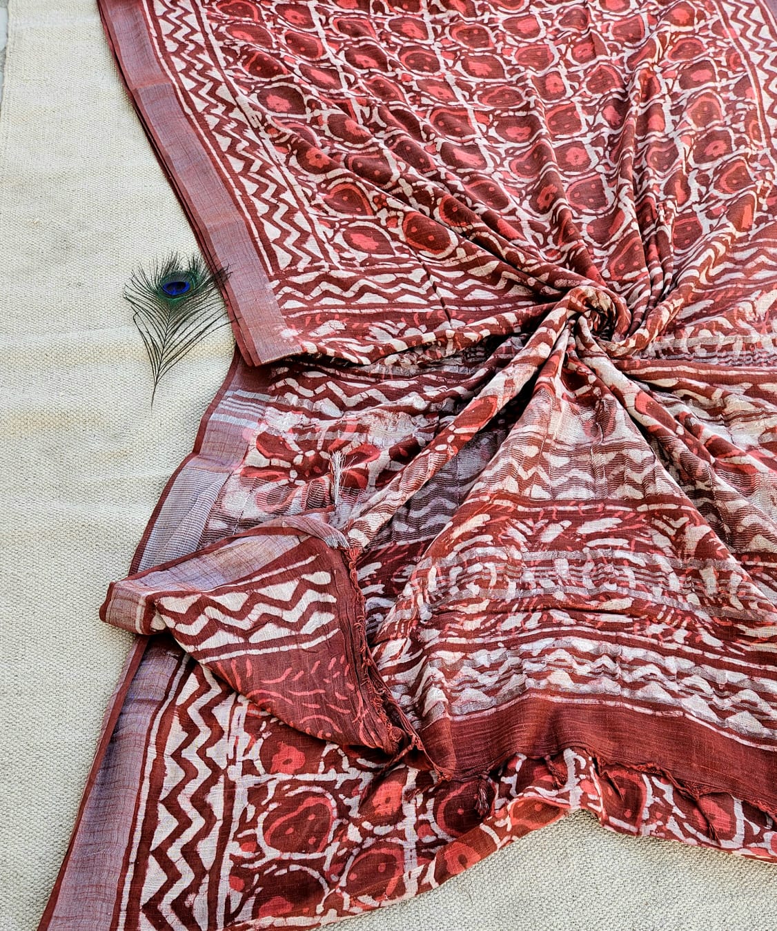 Linen Saree 6