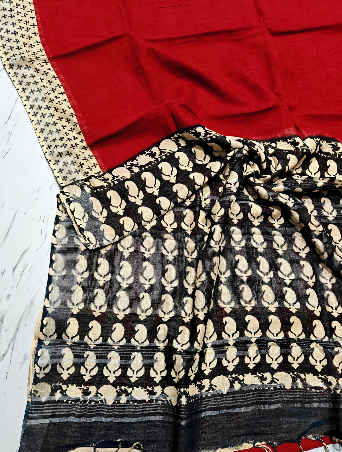 Linen Saree 7