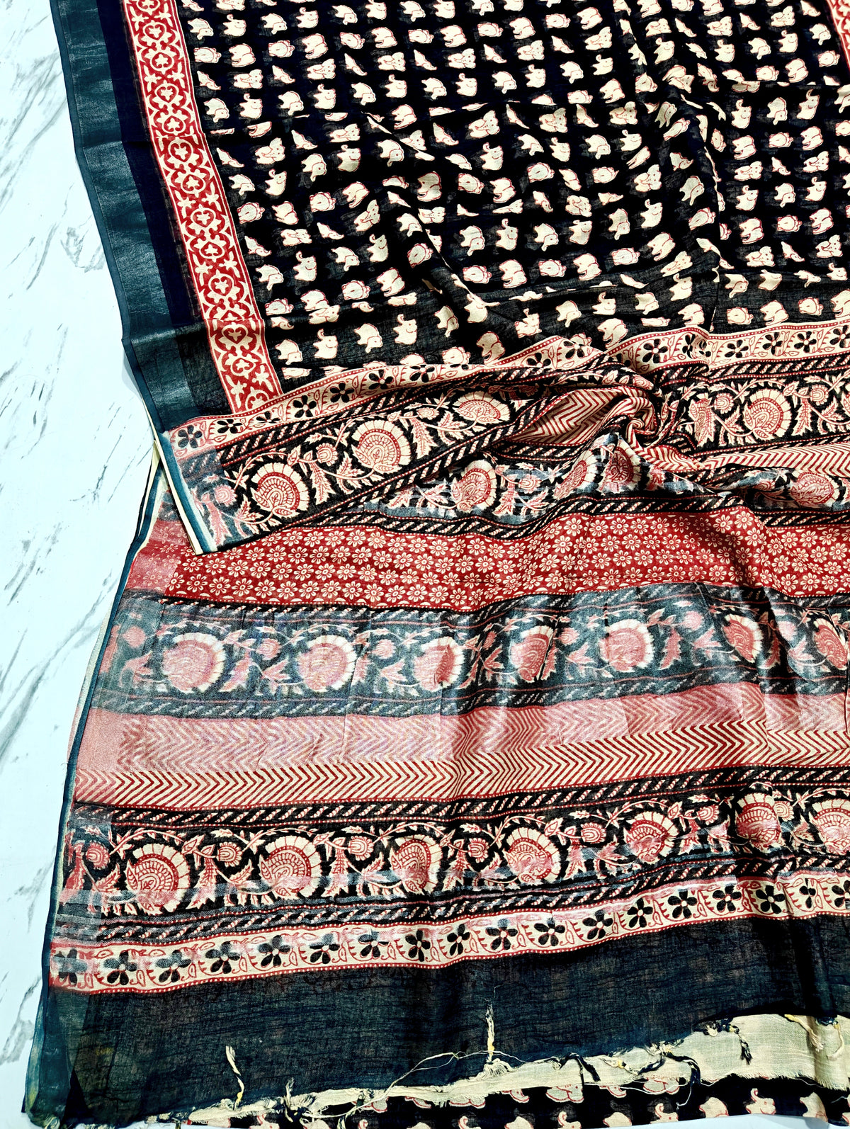 Linen Saree 9