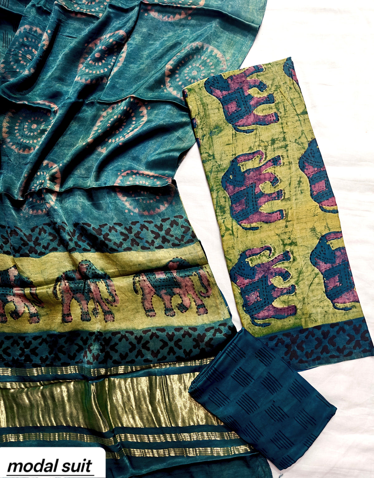 Modal Silk Suit 4