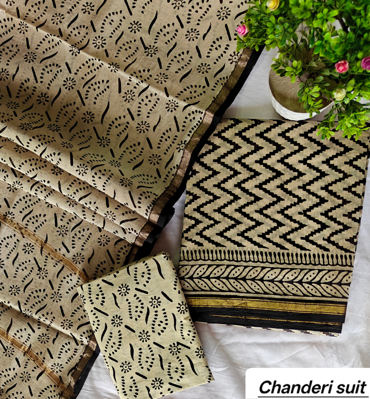 Chanderi Suit 5