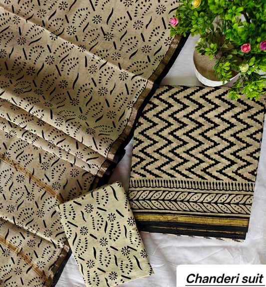 Chanderi Suit 5