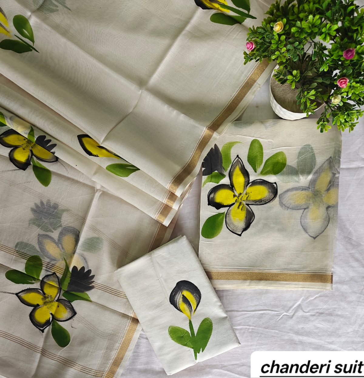 Chanderi Suit 7