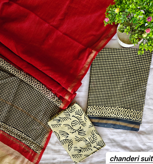Chanderi Suit 8