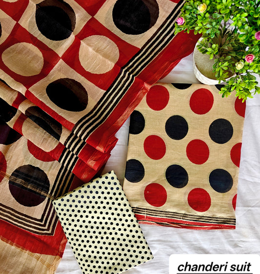 Chanderi Suit 9
