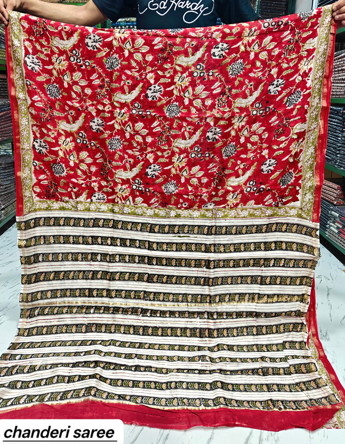 Chanderi Silk Saree 10