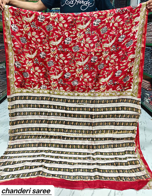 Chanderi Silk Saree 10