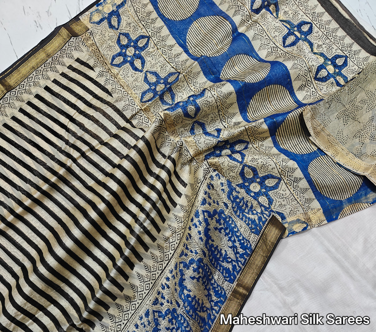 Maheshwari Silk Saree 27