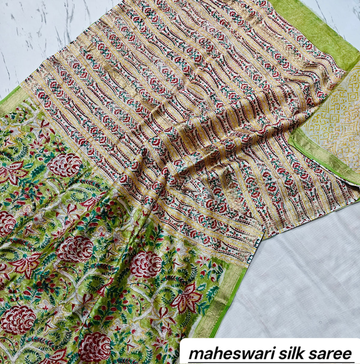 Maheshwari Silk Saree 21