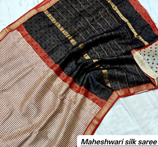 Maheshwari Silk Saree 30