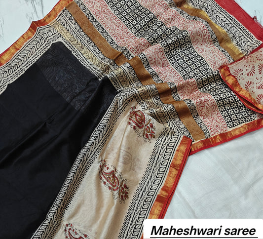 Maheshwari Silk Saree 31