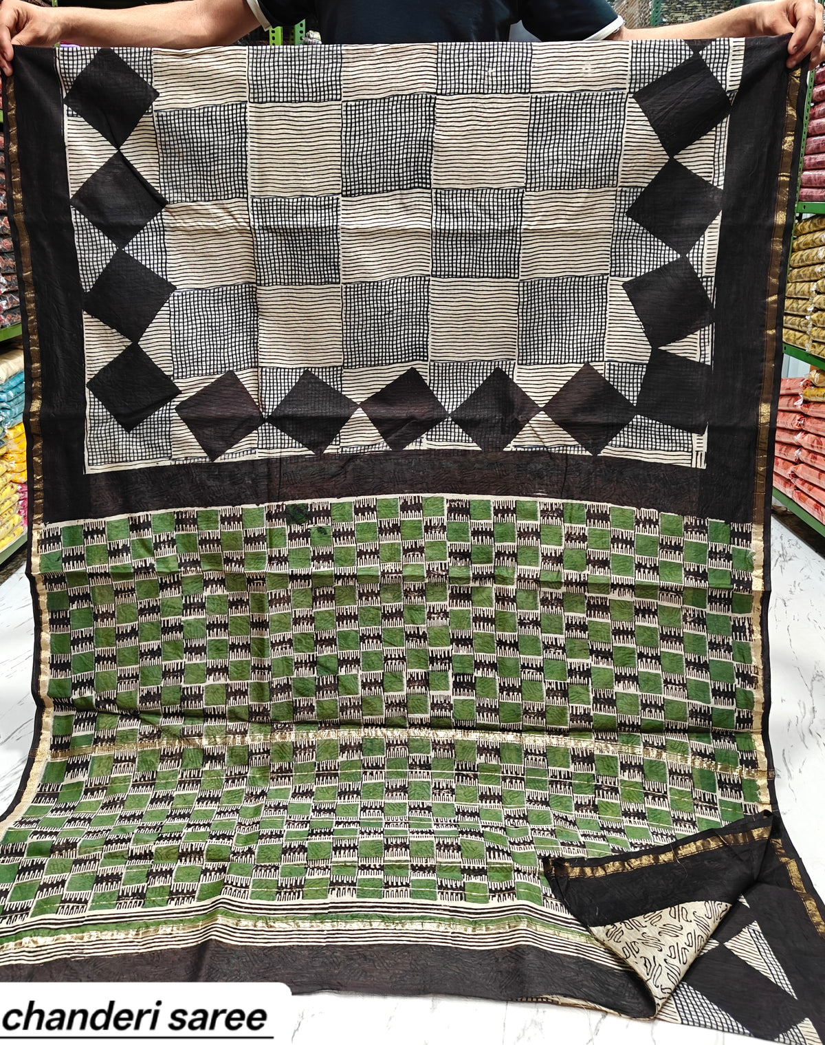 Chanderi Silk Saree 17