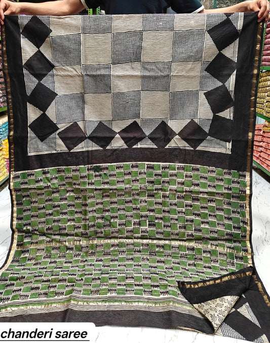 Chanderi Silk Saree 17