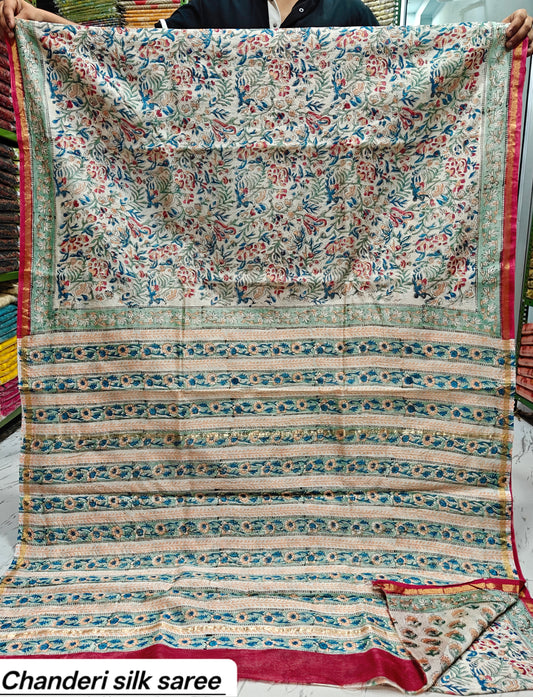 Chanderi Silk Saree 15