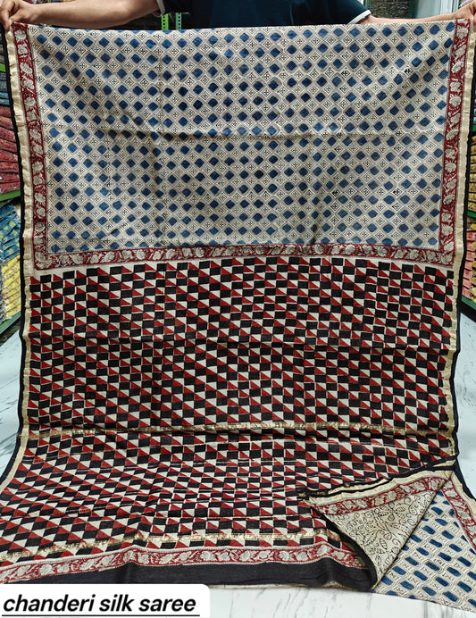 Chanderi Silk Saree 23