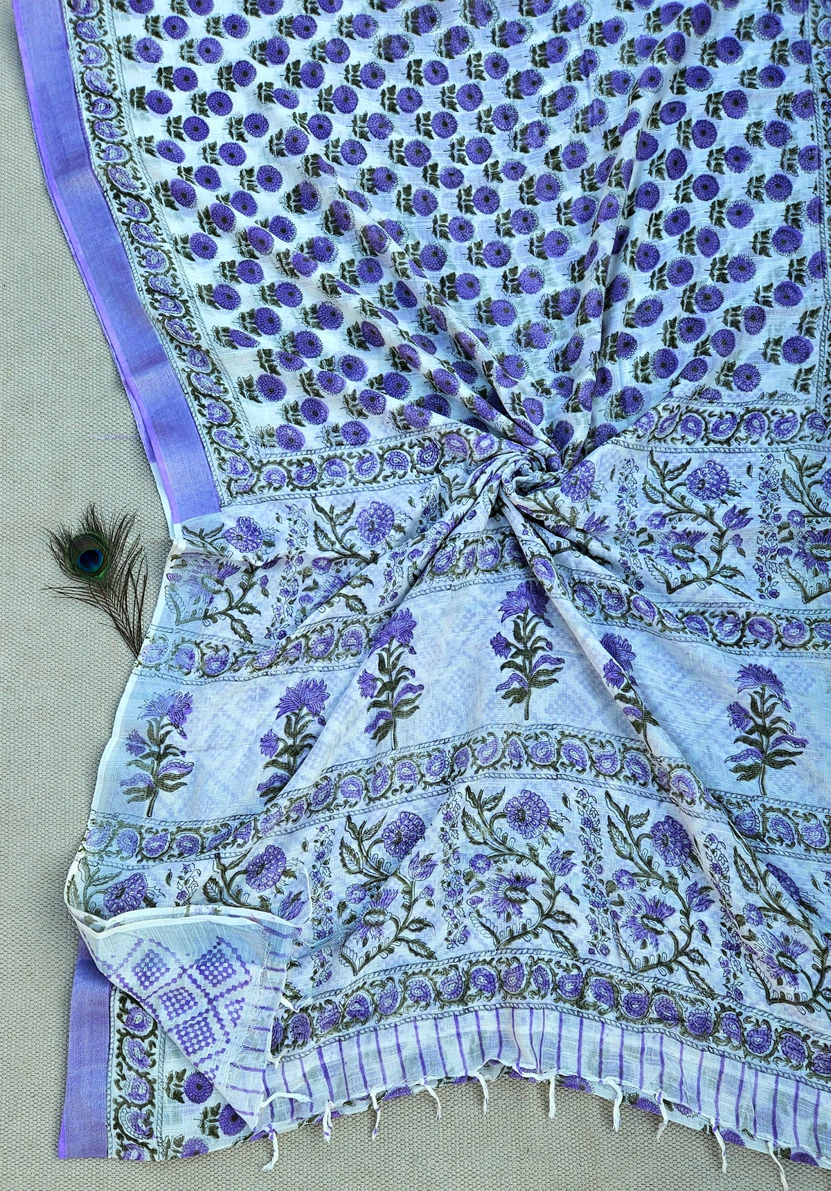 Linen Saree 1