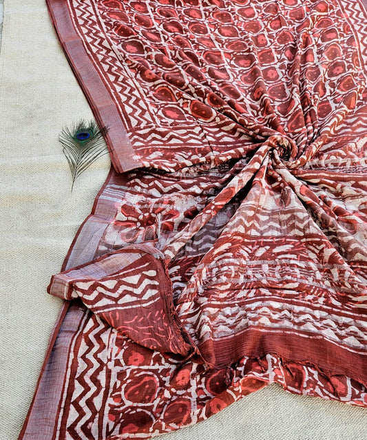 Linen Saree 6
