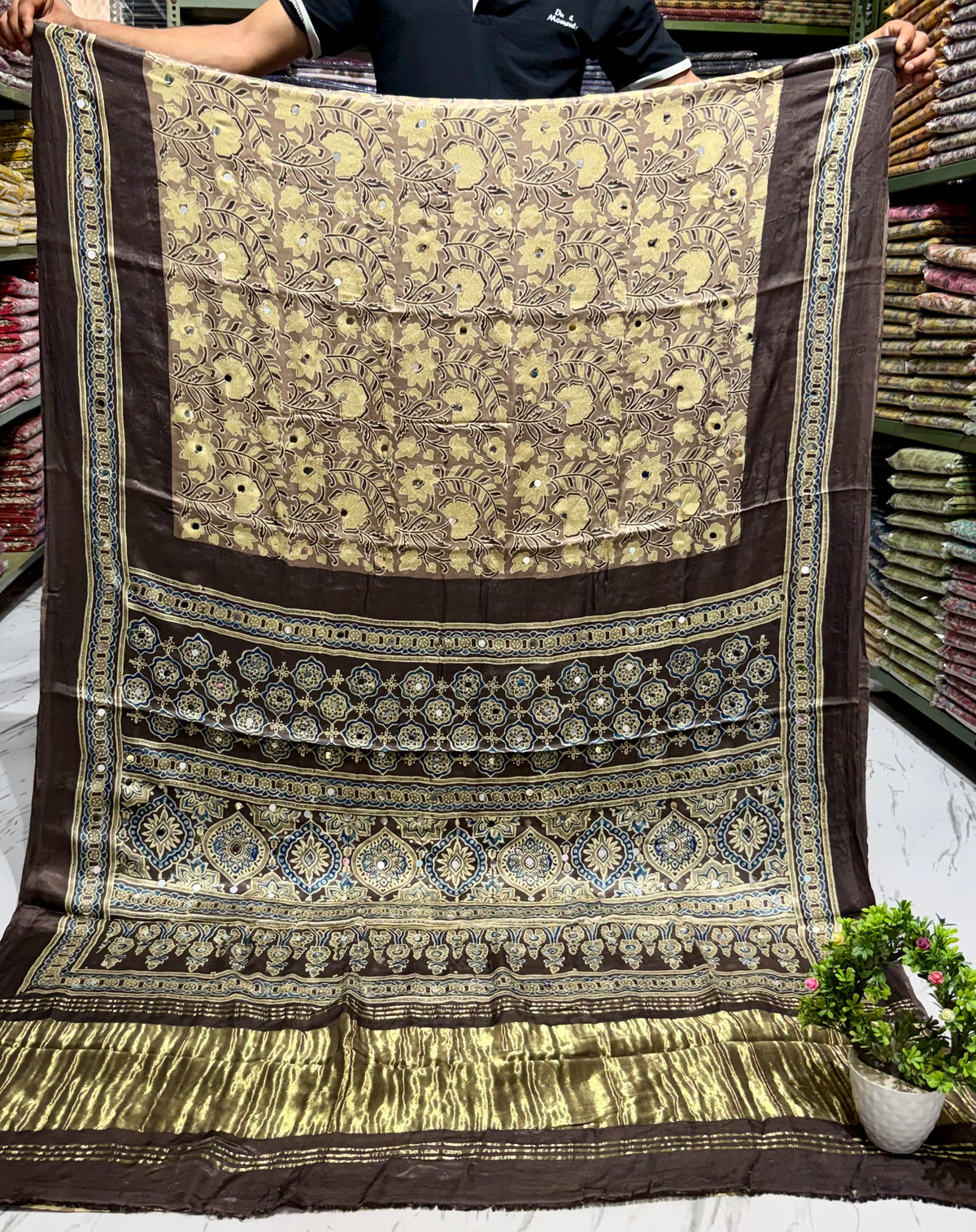 Mirror Modal Saree 2