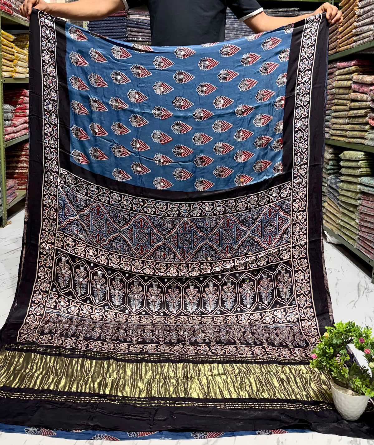 Mirror Modal Saree 5