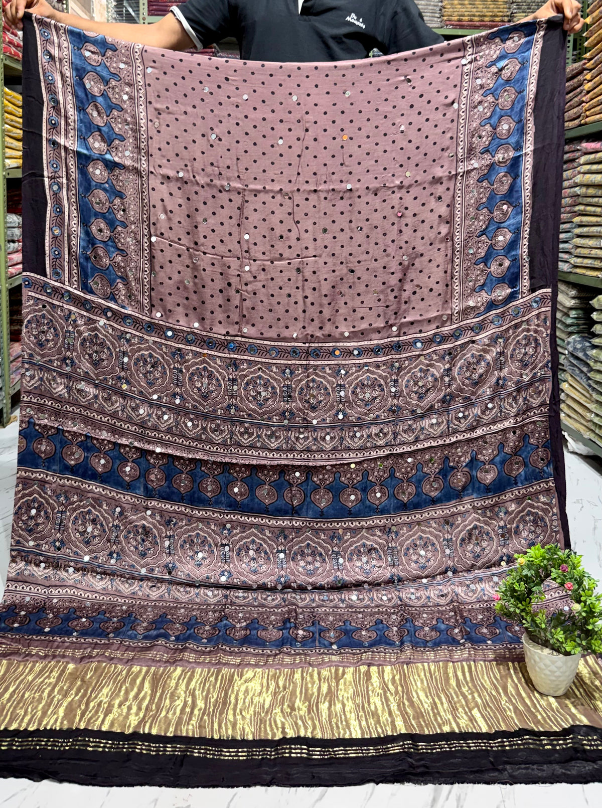 Mirror Modal Saree 8