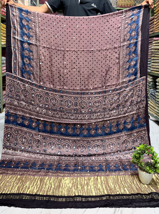 Mirror Modal Saree 8