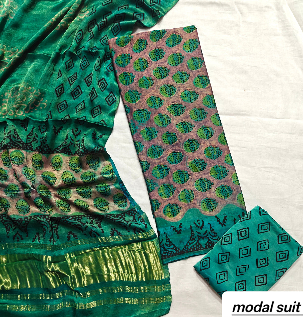 Modal Silk Suit 1