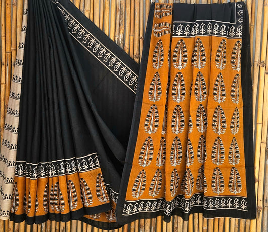 Printed Cotton Saree 5